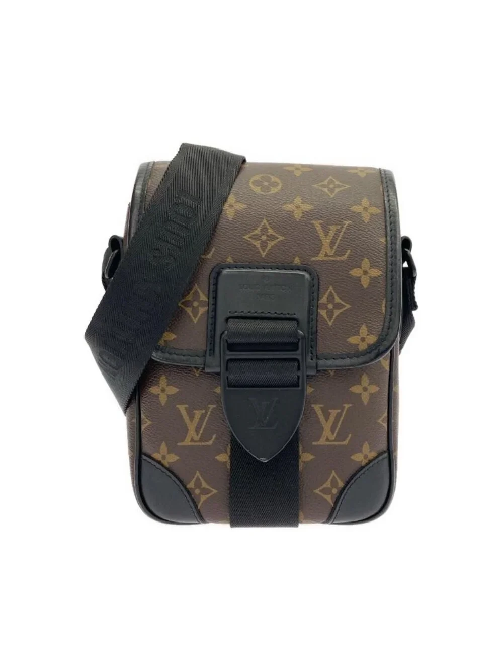 Louis Vuitton Monogram Macassar Arch Messenger PM Shoulder Bag